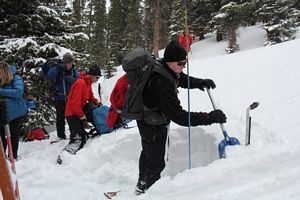 CMC AIARE Level 1 Avalanche Training at Berthoud Pass, Colorado - 01-21-2012