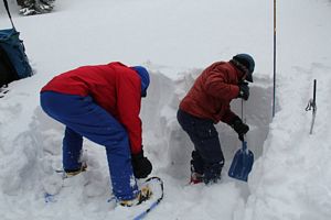 CMC AIARE Level 1 Avalanche Training at Berthoud Pass, Colorado - 01-21-2012