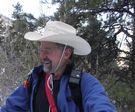 Larry DeSaules leading us along the Mesa Trail in Boulder, Colorado - 01-01-2010