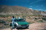 Taking a Tibetan cab - June 2001