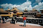 On top of the Potola Palace - June 2001