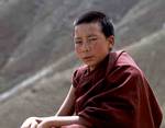 Young Tibetan in Contemplation - June 2001