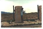 Roger J. Wendell, Age 36, at the Four Corners Monument - August, 1992