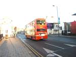 Double Decker bus at the London Borough of Hammersmith, United Kingdom - 12-07-2008