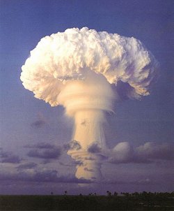 Mushroom Cloud at South Christmas Island - 06-09-1962