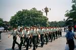 Chinese Military at Tiananmen Square - June, 2001