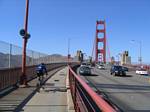 Bicycle on Golden Gage Bridge by Roger J. Wendell - September 2005