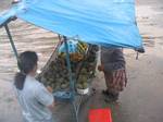 Our Guide, Edgar, Stops for Fruit - Ecuador, Christmastime 2005/2006