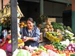 Happy Vendor - Ecuador, Christmastime 2005/2006