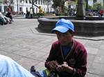 Shoe Shine, QUitio, Ecuador -  January, 2006