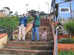 Stairs in Ecuador - Christmastime 2005/2006