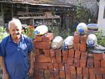 Volcanic Rock Collector in Ecuador - Christmastime 2005/2006