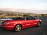 My rented Convertible, Big Island, Hawai'i - February 2007