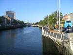 River Liffey in Dublin, Ireland - October 2006