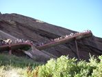 Further playing at Red Rocks Amphitheatre near Morrison, Colorado by Roger J. Wendell - 09-26-2010