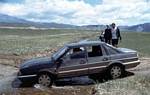 Car Stream Crossing - Xinjian Province, China - 2001