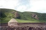 Yurt located in Xinjian Province, China - 2001