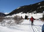 Roger J. Wendell Skiing alongside I-70 between Bakerville and Loveland - 01-28-2006