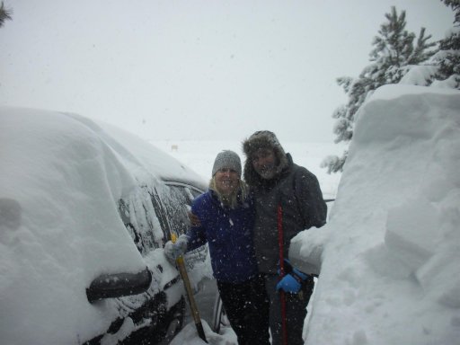 Late April Snow by Roger J. Wendell, 04-29-2017