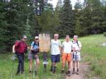 Steve Hoffmeyer and our CMC Group Climbing Mt. of the Holy Cross - 08-07-2005